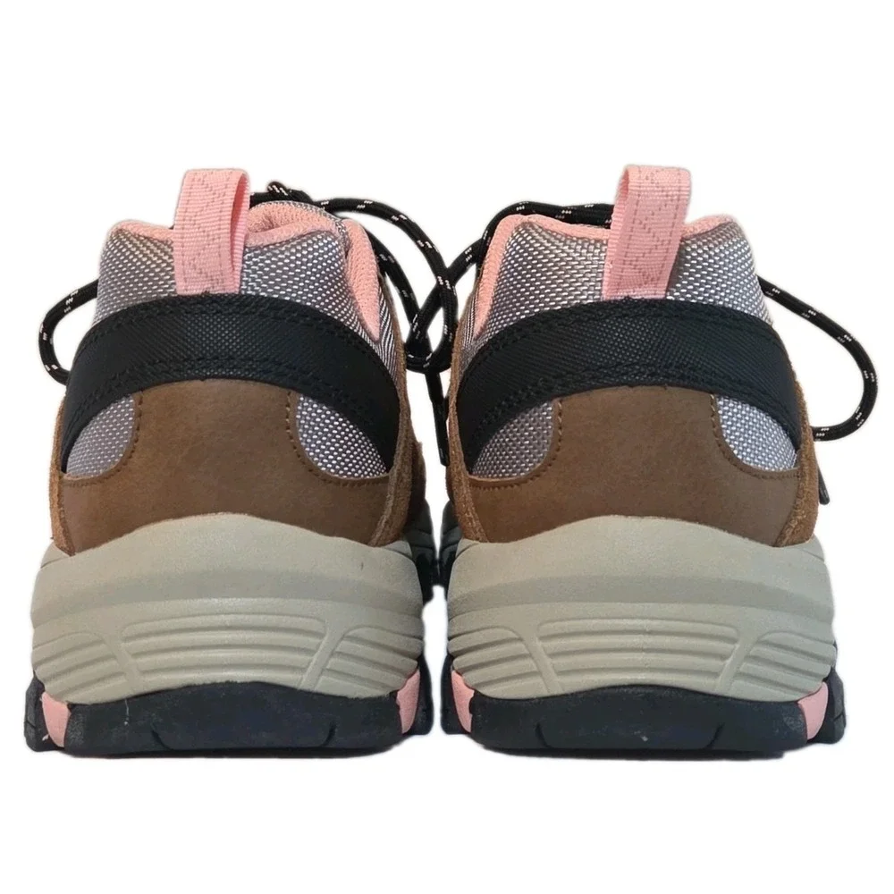 Skechers Waterproof Hiking Shoes Womens 9.5 Selmen West Highland Brown Pink